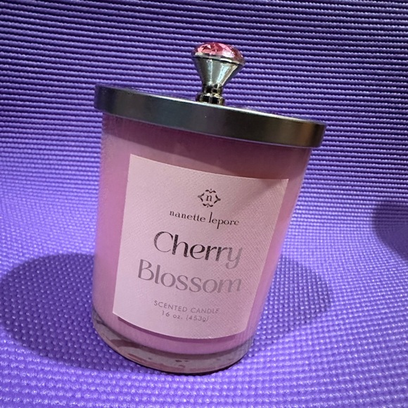 Nanette Lepore Other - Cherry Blossom Scented 2 Wick 16 Oz candle